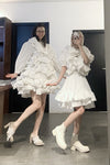 Shushutong round neck bowknot dress aw20dr05per334(PSST778)
